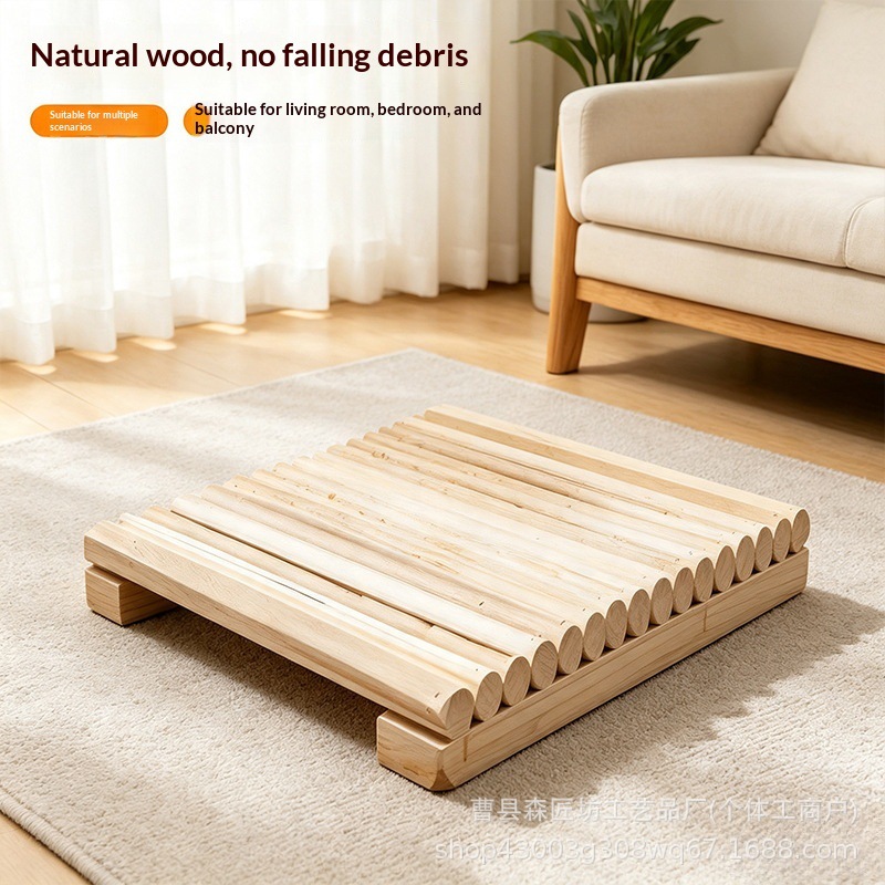 New wooden cat scratching board with dual-use design, does not damage claws, durable for home use, new thickened design that doesn't attract hair