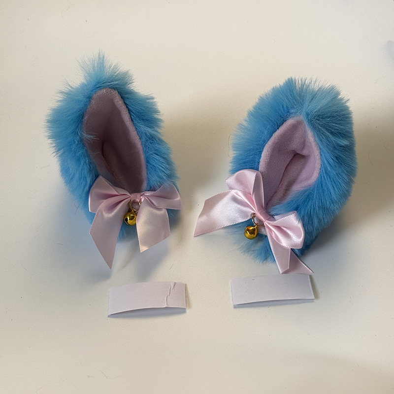 Source factory cat ear helmet decoration motorcycle helmet accessories support in-stock delivery multi-color cat ear helmet decorations