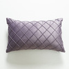Dutch velvet handmade plaid waist back pillow sofa cushion (including core) a piece of free shipping Xinjiang except