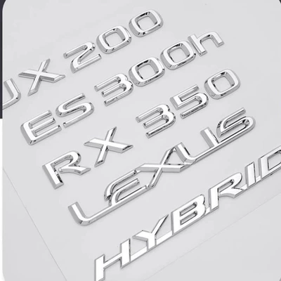 Rear Label Sticker Lexus Other Automotive Exterior Supplies
