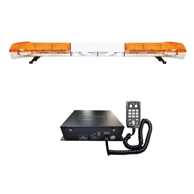 LED warning light long row strobe light flashing signal light 2.48m B+ dual speakers+ siren 9400P9