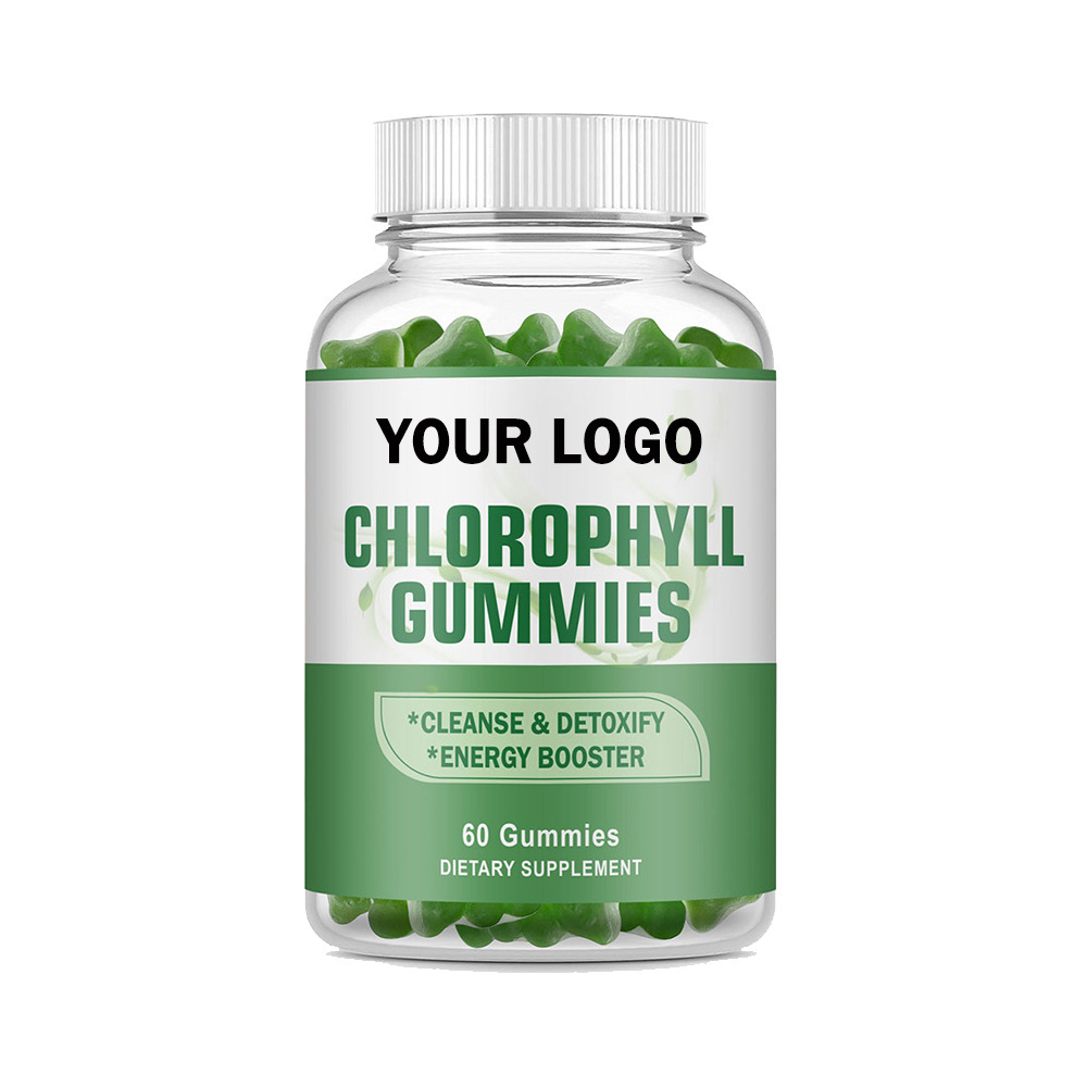 Gesunde, authentische Chlorophyll-Vitamin-Gummibärchen, Chlorophyll-Gummibärchen/OEM_voghion.com