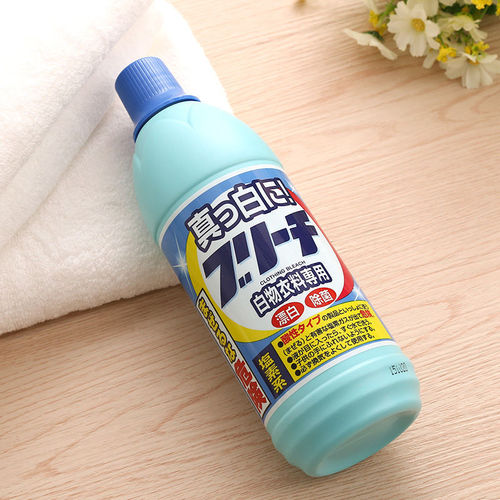 Japan imported household bleach white clothes bleaching yellowing whitening cleaning stain dyeing bleach liquid