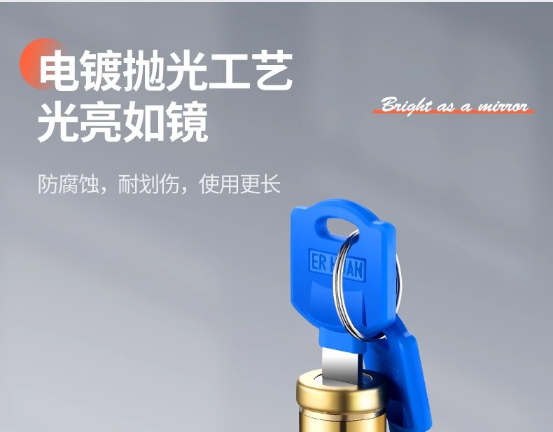 All-copper outdoor lockable washing machine faucet switch mop sink household 4-point outdoor key anti-theft faucet undefined