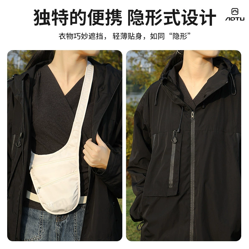 Противоугонная поясная сумка для путешествий за границу