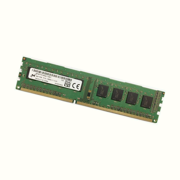 Память настольная Micron DDR3L 4G 1600, планка памяти PC3L-12800U 4G с пониженным напряжением 1,35V