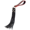 Black and red whip
