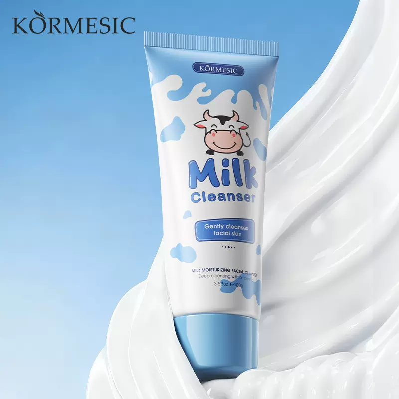 KORMESIC牛奶湿润洁面乳Cleanser牛奶系列护肤跨境外贸现货批发