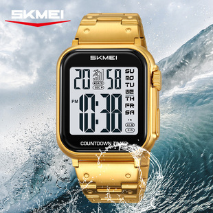 SKMEI�r�������Q��ʿ�r��䓎��ֱ��[��p�r�g�\�ӷ�ˮ������ӱ�