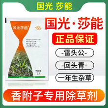 国光莎能12%氯吡嘧磺隆除阔叶杂草莎草科香附子水蜈蚣草坪除草剂