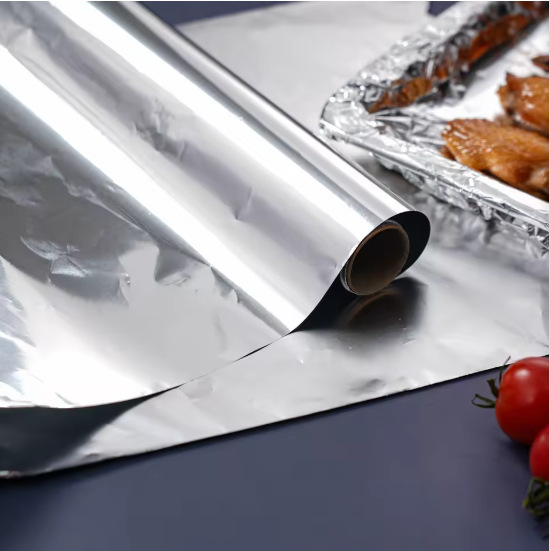 Food-Grade Catering Aluminum Foil 8011 Kitchen Aluminum Foil 9-30 Microns for Food Cooking Food-Grade Catering Aluminum Foil 8011 Kitchen Aluminum Foil 9-30 Microns for Food Cooking