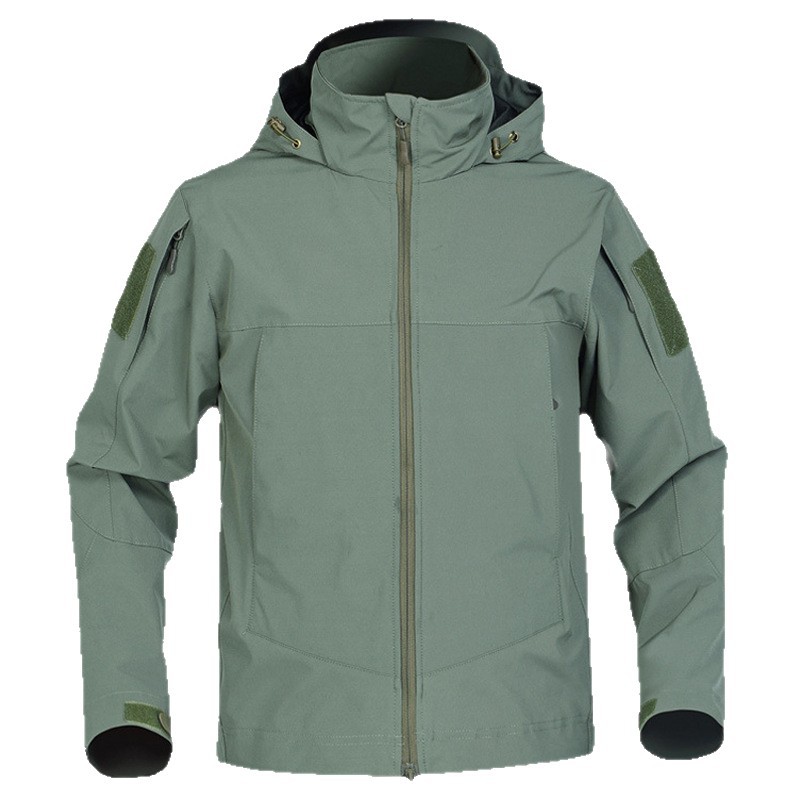 Primavera y otoño al aire libre vestir de asalto pareja de camisa táctica de caparazón suave ropa de montaña turismo de montaña ropa deportiva delgada