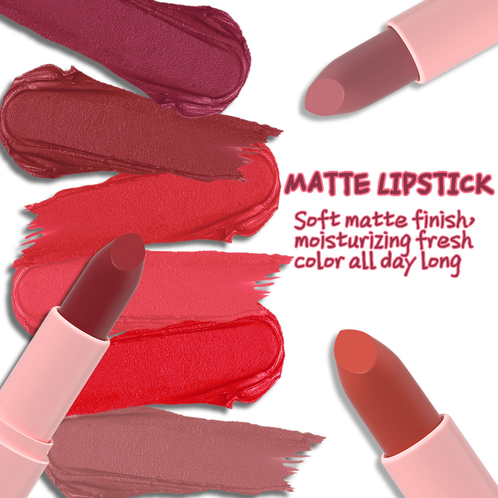 Check it out! Link Disclaimer - Exclusive for Foreign trade :DUNUF 12-color matte lipstick undefined