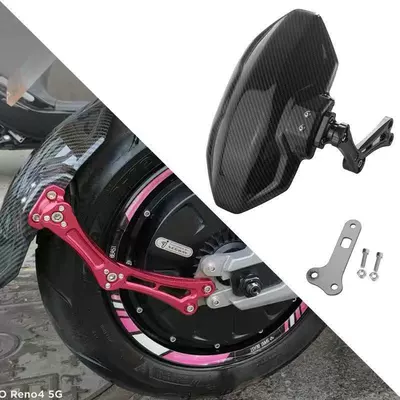 E125 E200 No. 9 Special — Electric vehicle fender - n7080e708090100-straight-up-black-007
