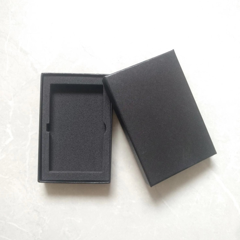 Customized Business Card Box Packaging Box, Heaven and Earth Cover Gift Box, Card Bag, Paper Box, Business Card Holder Special Packaging with Engraved Logo Pattern