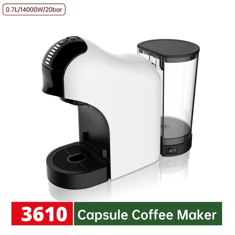 Cross-Border Capsule Espresso Machine Household Portable Nestlé Capsule Can Be Filled with Coffee Powder Capsule Coffee Machine Wholesale