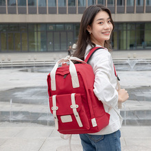 backpack双肩包女2023新款女士时尚大容量电脑包休闲百搭旅行背包