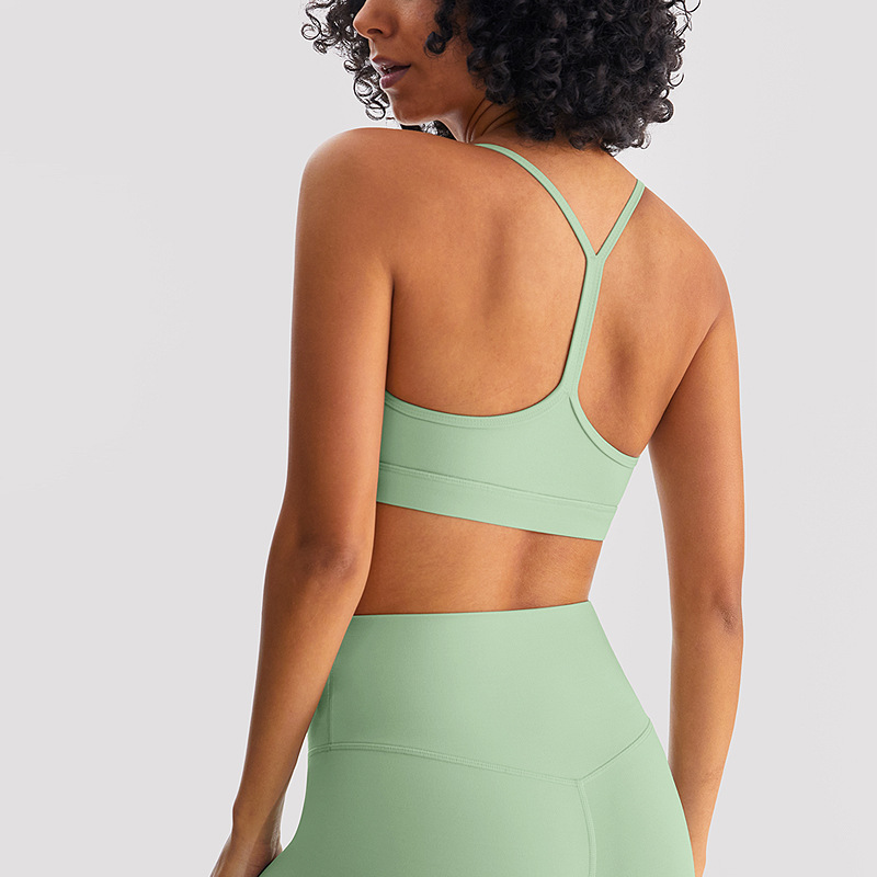 Nulrx nueva ropa de yoga desnudo chaleco pilates deportes ropa interior las mujeres sexy belleza espalda fitness sujetador yoga