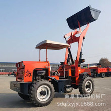 916型工地用小型装载机 农用柴油四驱铲车 全新多功能抓木抓草机