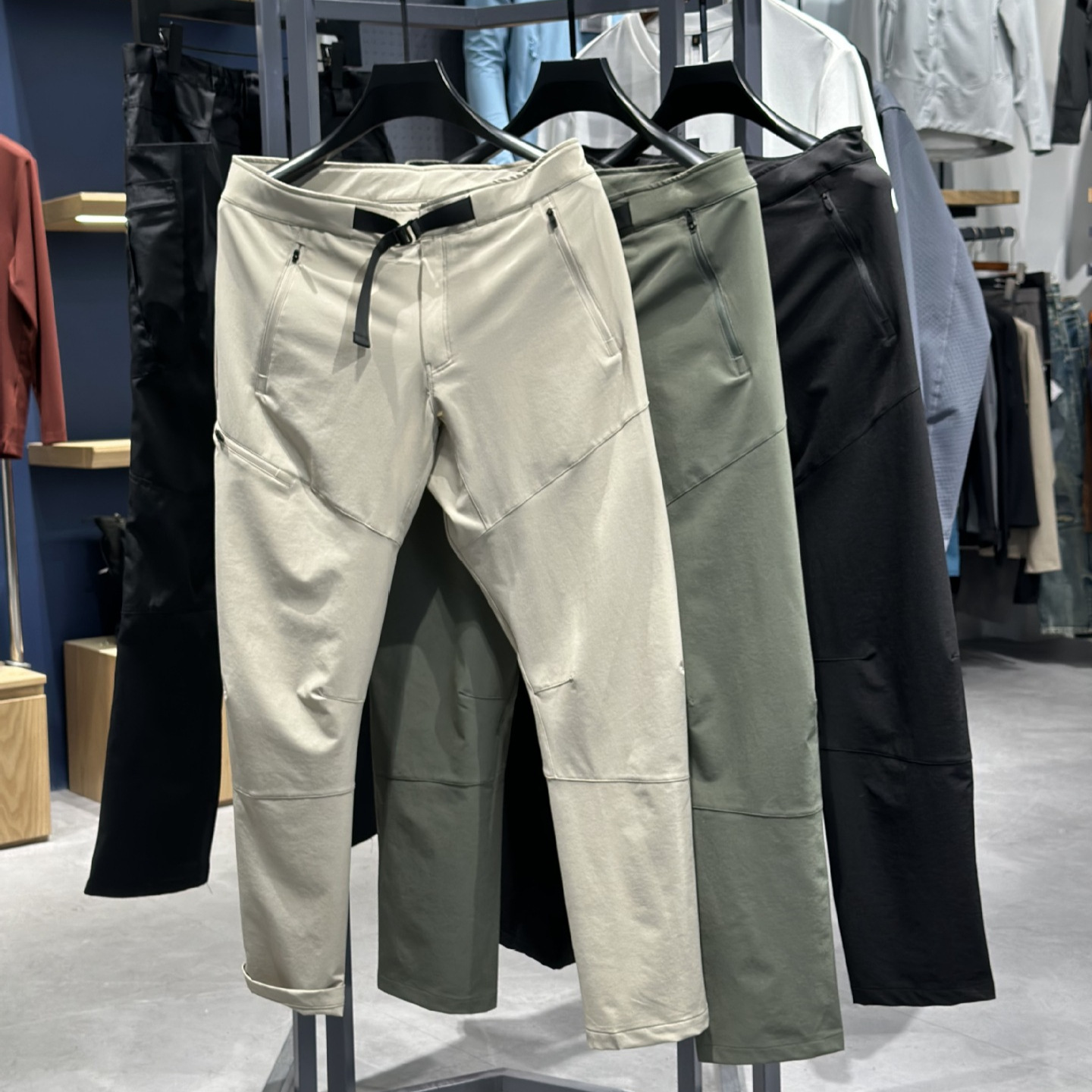 The Same Style as the Big Bird! GM PT Series 3D Cutting Spring Outdoor Sports Quick-Drying Softshell Work Pants for Men