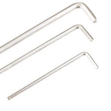 Metric industrial grade tool steel single ball head hexagon wrench L-type hexagon wrench set Wholesale