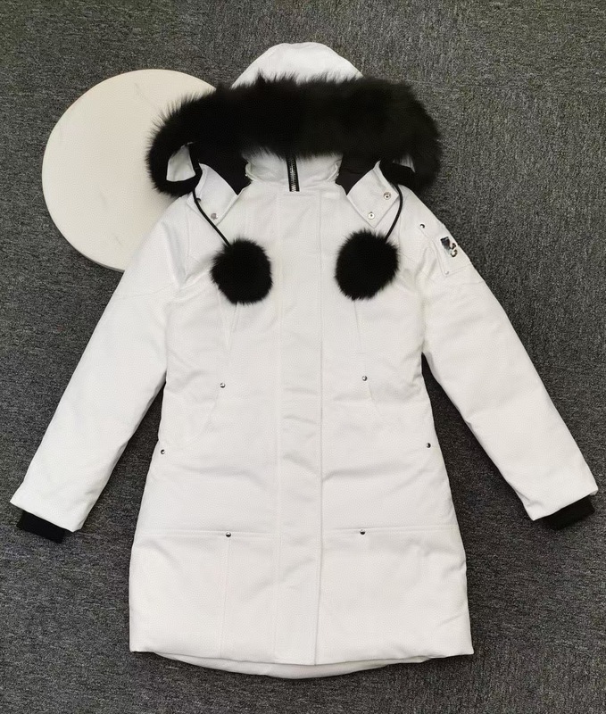 小剪刀羽绒服01女款冬季修身中长款狐狸毛领金标Moose Downjarket|undefined