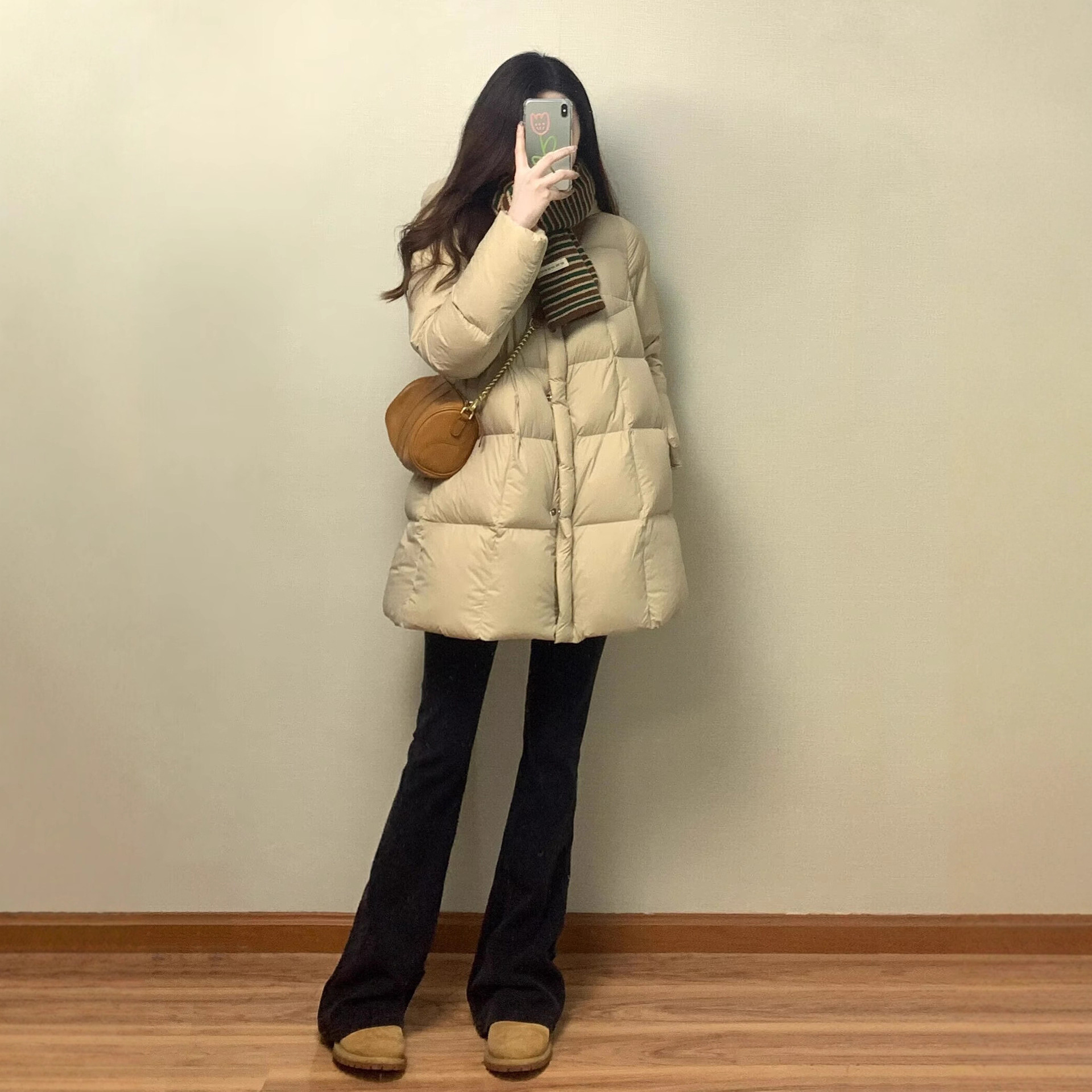 High down Filling and Beautiful down Jacket for Women 2025 Winter New High-End Warm White Duck down Mid-Length