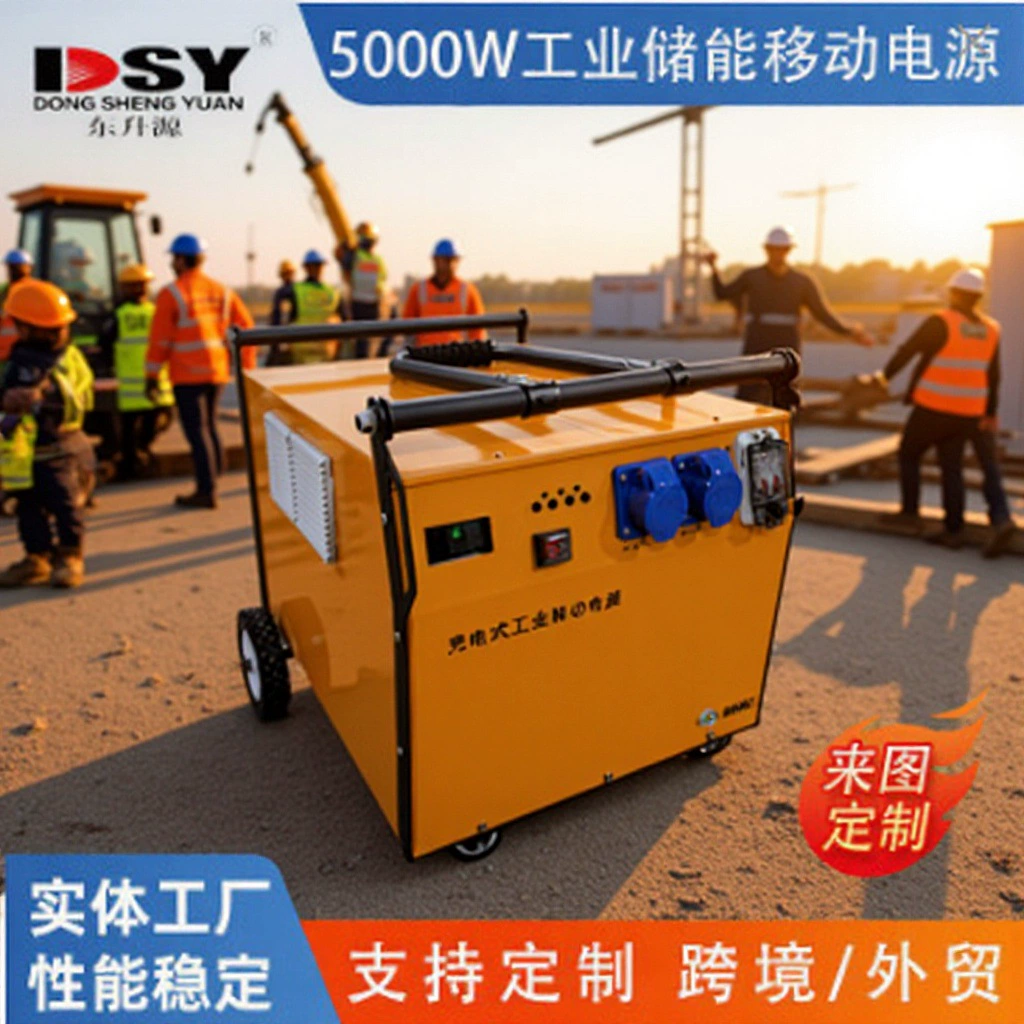 Промышленная силовая установка 5000W автономный источник питания для внешних операций аварийное питание станции оптовая продажа