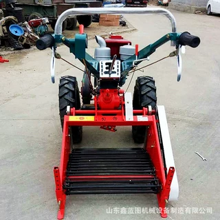 高效土豆红薯收获机柴油自走式花生洋芋出果机地下根茎果实收果机