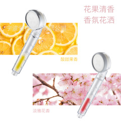 Skincare Facial Shower Head Filter Pressure Boost Vitamin C Factory Direct Sale Shower Spray Lotus Head Temperature Display Lotus Shower Head Universal Connector
