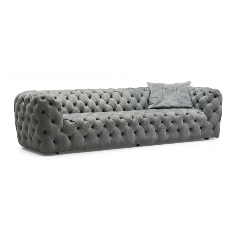 Moon surface sofa French minimalist living room furniture, popular designer, Velcro, sanding cloth, sanding cowhide sofa