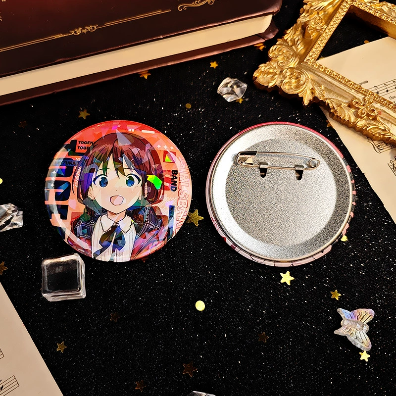 Cry Girl Band GirlsBandCry Anime Tongren Hero Ren Ren Rennan и 昴 Лазерная нашивка 唧 唧 唧 唧 唧