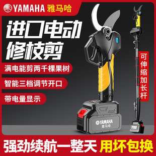Imported electric pruning scissors branch pruning wireless fruit tree scissors lithium battery rechargeable garden coarse branch scissors artifact