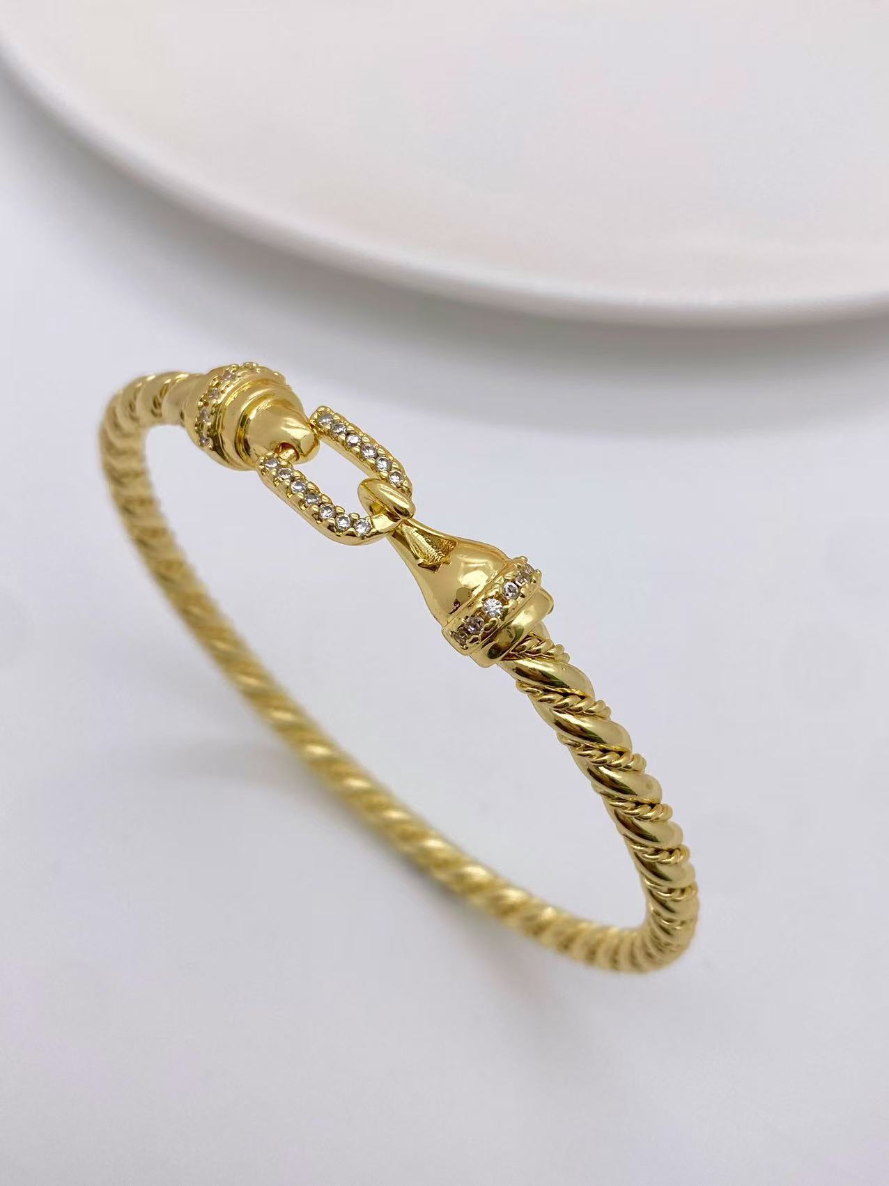 25g Weight 18K Gold Plated Plating Material Zircon Inlay Material Bracelets, Necklace Classification 1 Piece Quantity Daily Occasion Copper Material Geometric Pattern All Seasons Season Unisex Gender Mixed Metal, Inlay Design Simple Style Style Wholesale Jewelry Simple Style Geometric Copper Zircon 18K Gold Plated Mixed Metal Inlay Bracelets Necklace 4