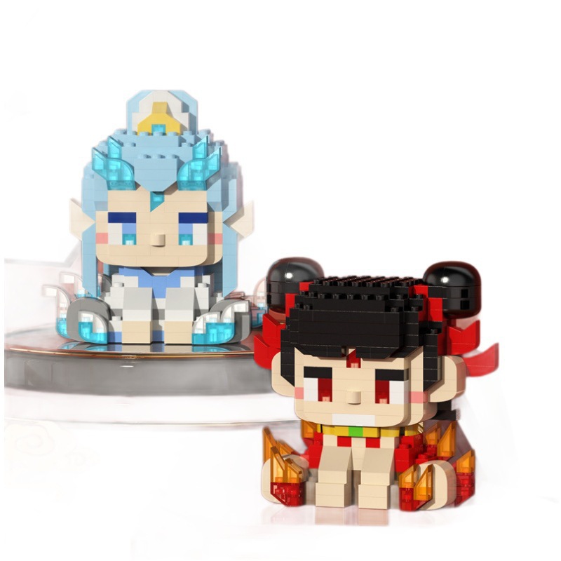 Compatible con el pequeño dios de Lego, el demonio de hadas, el niño, el bloque de construcción, la muñeca de dibujos animados, el juego de moda, los juguetes para niños