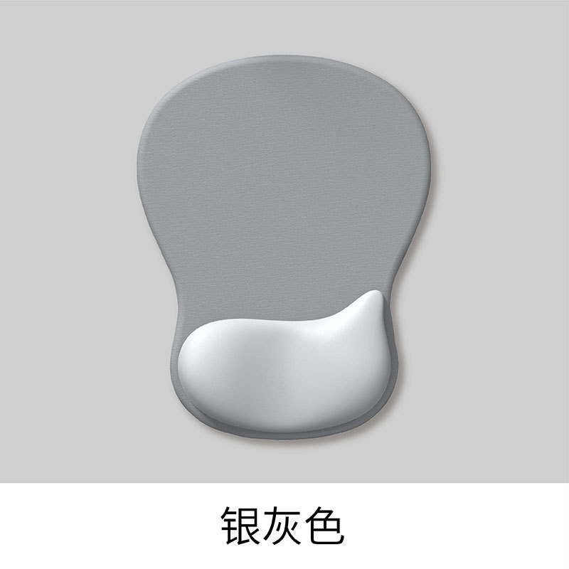 Silicone protector de muñeca almohadilla de ratón almohadilla de muñeca gradiente simple engrosado antideslizante almohadilla de ratón de computadora ergonómica al por mayor