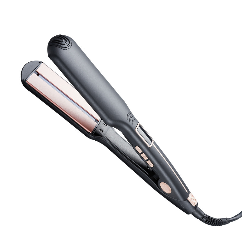 新型クロスボーダーワイド版赤外線直器電気クリップパーマ防止直髪クリップがふわふわしています。|undefined