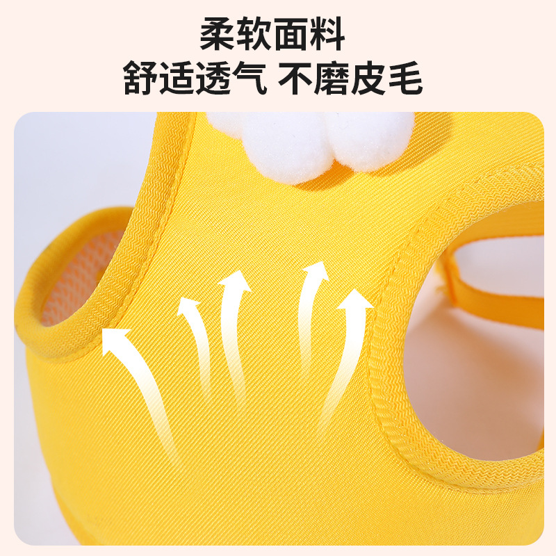 Cuerda de tracción para gatos para evitar que se libere y salga, cuerda para pasear al perro tipo chaleco ajustable, flor en forma de I, pecho y espalda para mascotas