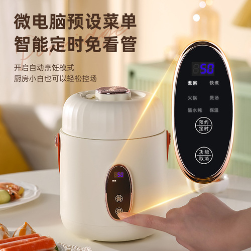 Mini electric stew cup, portable water boiling cup, multifunctional health cup, office fully automatic porridge cooker, electric heating cup