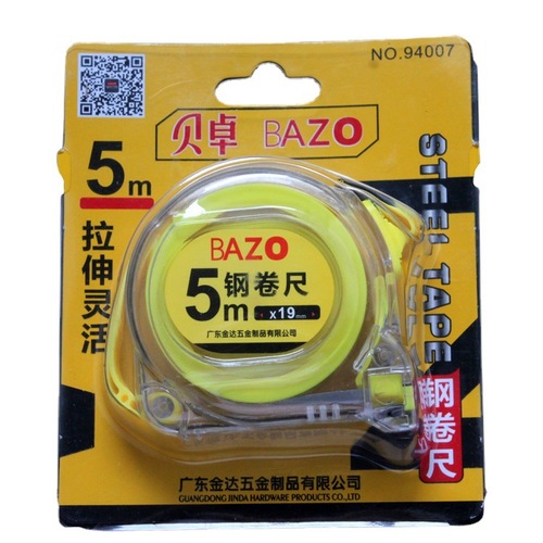 Guangdong Jinda Bezo Hardware Series Tool Tape Measure 5m ruler 3m stainless steel tape measure