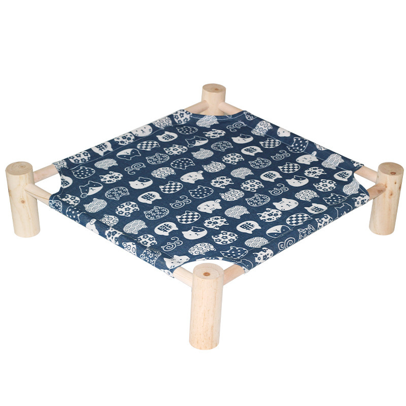 Nido de gato cama de campamento para mascotas cuatro estaciones universal extraíble y lavable cama para mascotas perrera gato de verano suministros fábrica al por mayor image 14