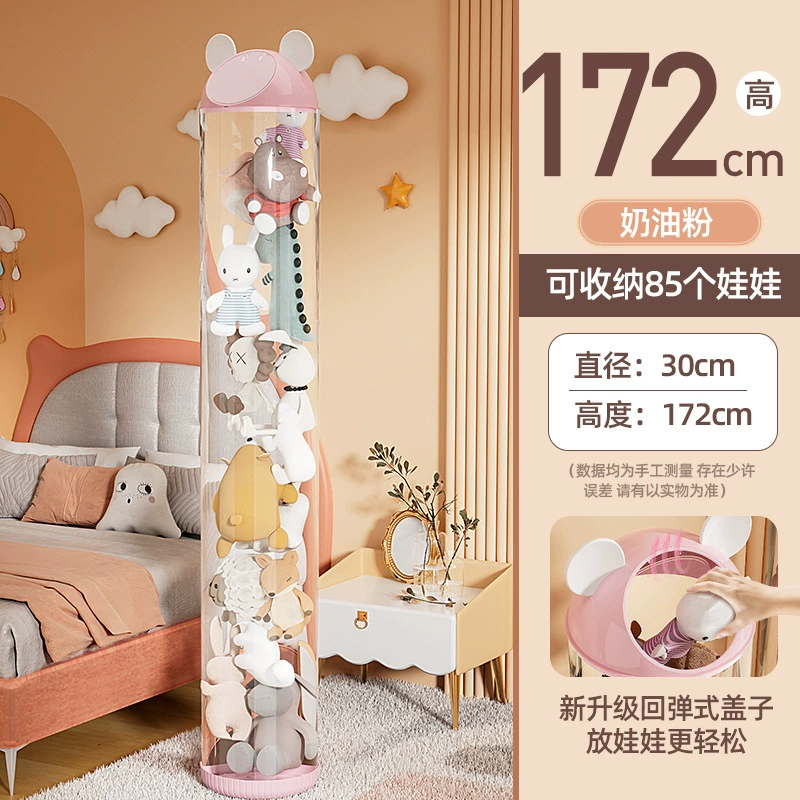Doll, storage system, plush toy