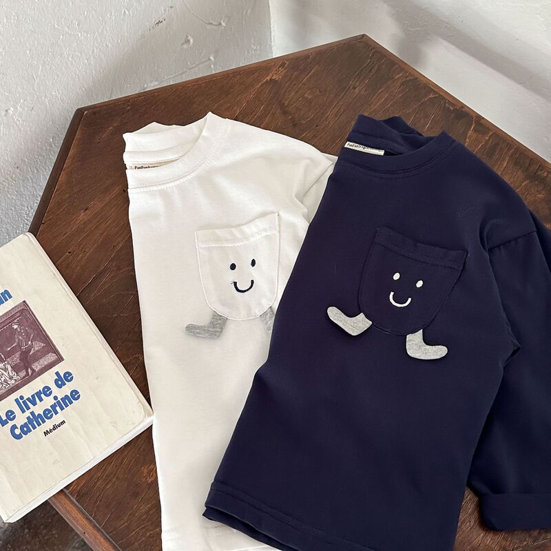 在庫あり長袖子供用Tシャツ2025秋冬韓国風カジュアルベビー半袖男の子かわいいボトムシャツ男の子と女の子用|undefined