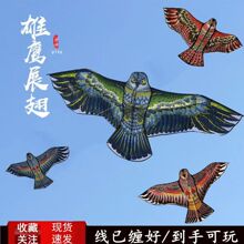 潍坊风筝老鹰风筝驱鸟风筝田园吓鸟风筝厂家销售