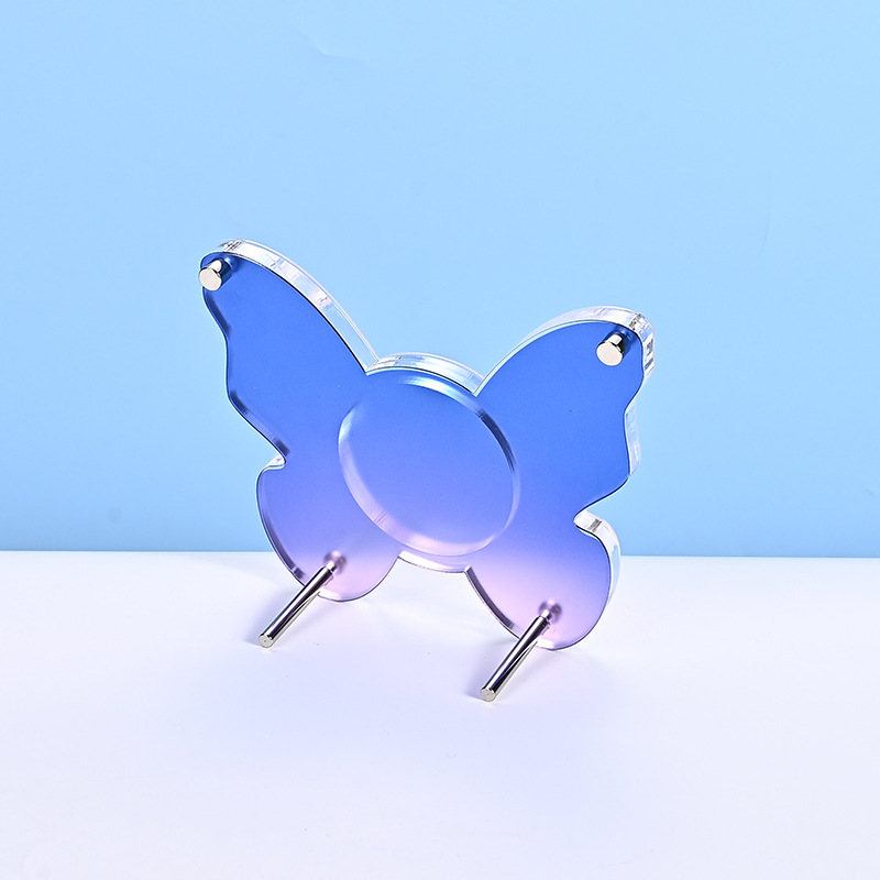 Acrylic badge, stand, removable storage system, (Physicals)