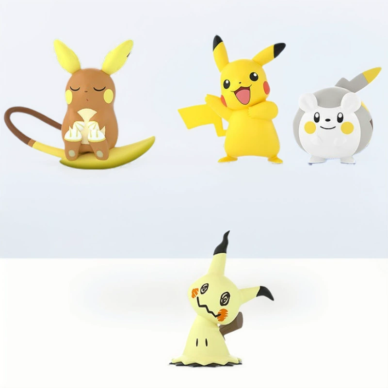 Чэнь Цичао Pokémon Пятая? четвертое поколение кукольная фигура Пикачу Лейчу автомобильная подвеска модель слепой бокс