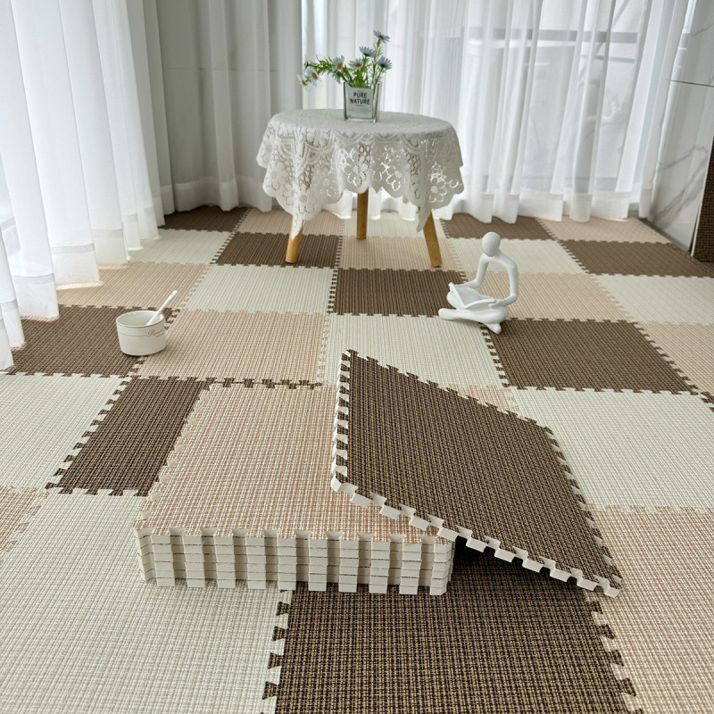 다크 커피 + 라이트 커피 + 베이지 [컷팅 및 세탁 가능]