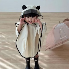 韓国イン子供用レインコート 2025 新しい男の子と女の子幼稚園ベビー軽量マントレインポンチョ 1-5 歳