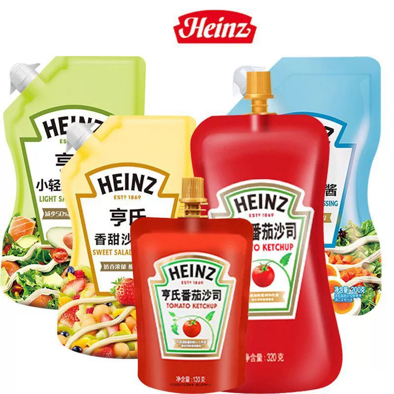 Соус еды Суш соуса салата сока фруктового салата 200 г Хайнц сладкий Овощной