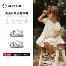 woollykids小羊沃利澳洲水果派对凉鞋女童公主皮鞋生日宴会儿童鞋